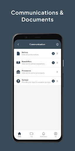 Fletchers Slip Resident App Screen 2