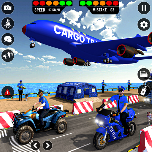 Police Simulator Cop Games 3D logo