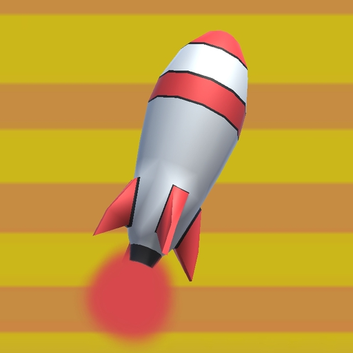 Flappy Rocket 3D logo