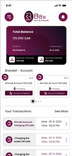 Android application 3B App screenshort