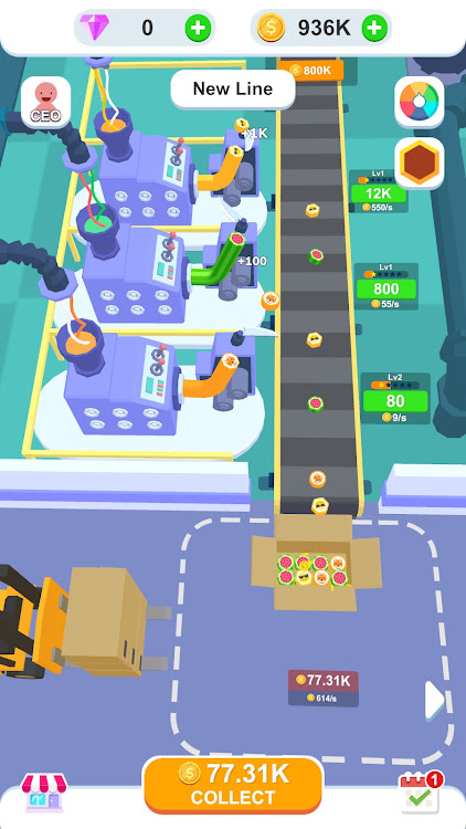 Idle Candy Factory - 1.3.8 - (Android)
