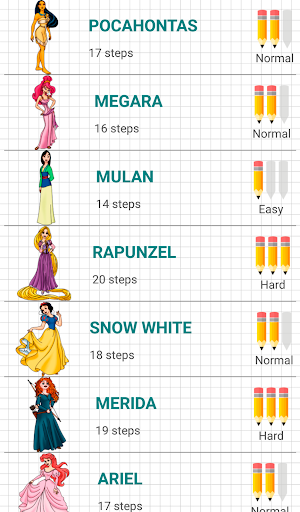 How to Draw Princess Screen 2