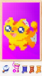 Magic Cross Stitch: Pixel Art