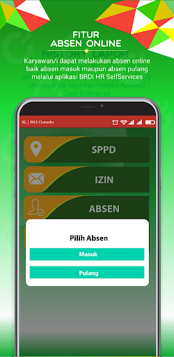MyBRDI Screen 3