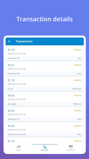 Screenshot of Strackr Dashboard