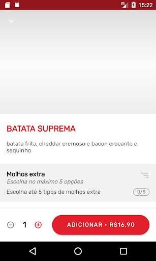 Hamburgrill delivery Screen 2