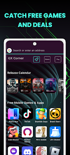 Opera GX: Gaming Browser Screenshot
