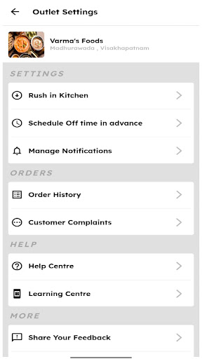 Zeengi Vendor Screen 3