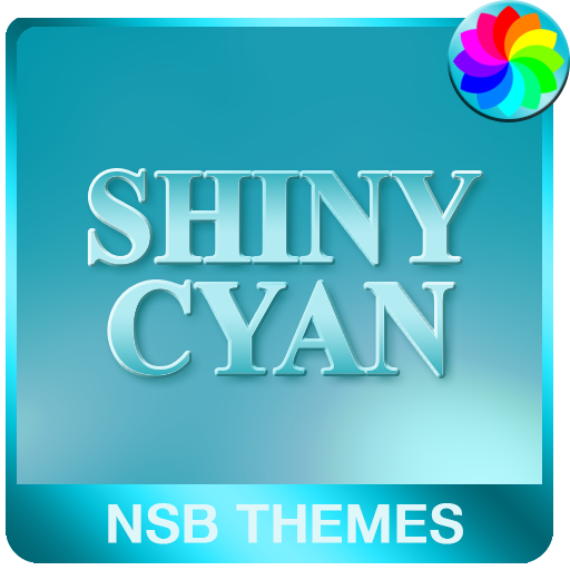 Shiny Cyan Theme for Xperia 1.6.0 Icon