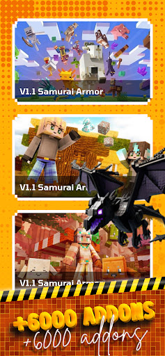 Android application Addons - Mods for Minecraft PE screenshort