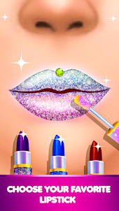 Lip Art DIY Makeover ASMR