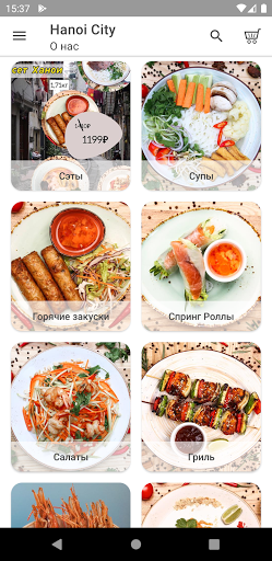 Android application Hanoi City screenshort