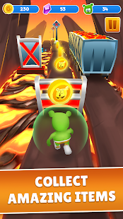 Gummy Bear Run-Jeu de course screenshots apk mod 4
