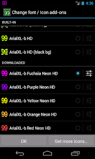 BN Pro ArialXL-b Neon HD Text 2.3.2 Screenshots 1
