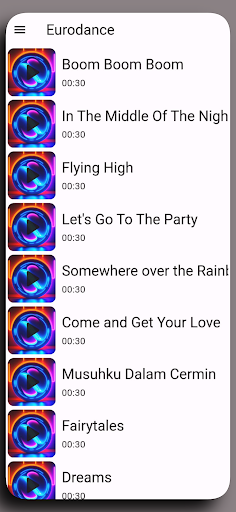 Eurodance Ringtones Screen 3