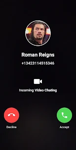 Roman Reigns Fake Call video