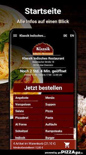 Klassik Indisches Restaurant I Screen 2