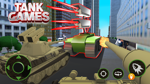 Tank Games: Merge Warzone Armyのおすすめ画像1