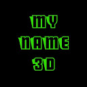 My Name 3D Live Wallpaper