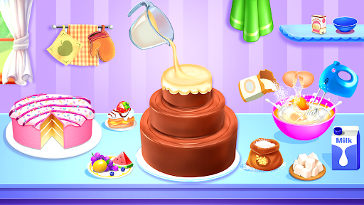 Cake Maker & Cake Baking Games 2