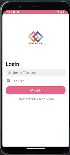 Android application NEWPULSA screenshort