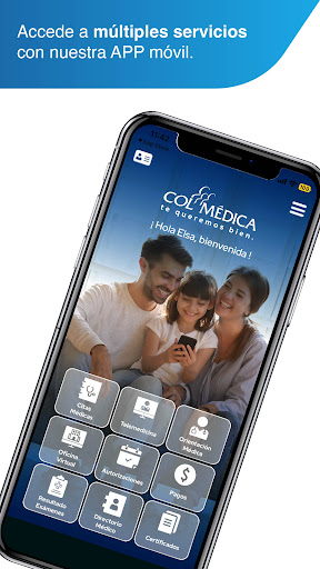 Android application Colmédica screenshort