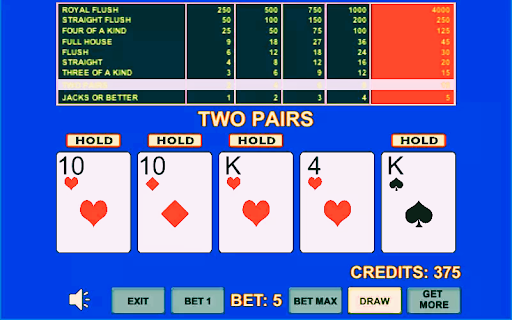 Video Poker Full House Card HD 3