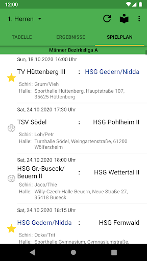 HSG Gedern/Nidda Screen 2