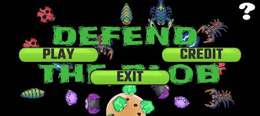 Android application Defend The Blob screenshort