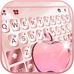Cover Image of Download Rose Gold Keyboard for Phone8 3.0.A APK