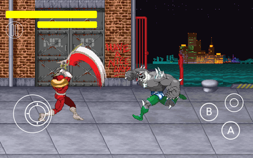 Hero Dino Red Future Fight War Screen 3