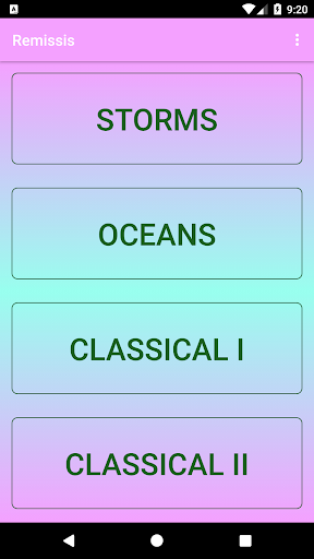 Android application Remissis screenshort