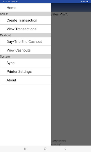 Android application Solid Sales Pro™ screenshort