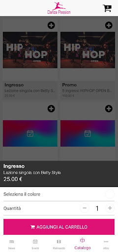 DanzaPassion Screen 3