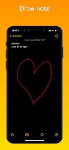 Captura de Pantalla 12 Note iOS 16 - Phone 14 Notes android