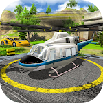 Cover Image of Baixar Simulador de vôo de helicóptero 3D  APK