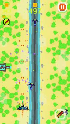 Pixel Sky Fighter - Screenshot 1