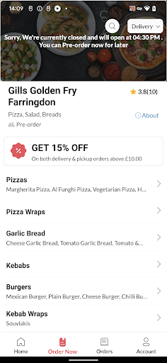 Gills Golden Fry Farringdon