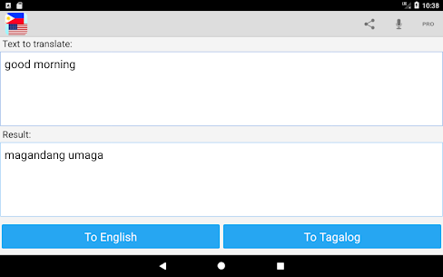 Tagalog To English Grammar Translation APK (v21.4) For Android 5