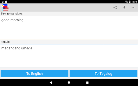 Tagalog English Translator - Apps On Google Play