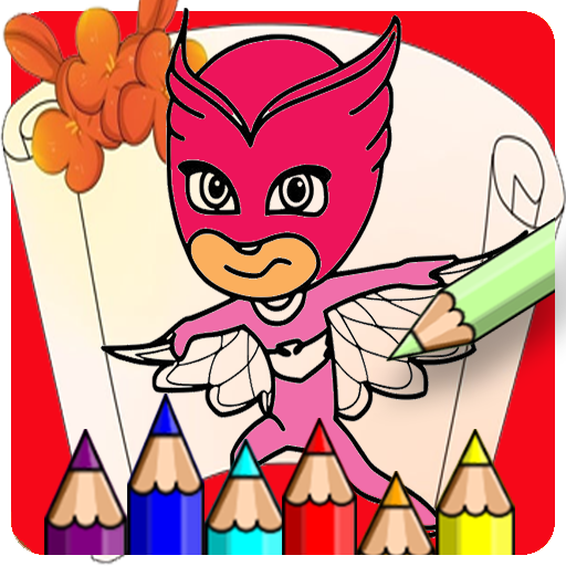 Super Masks Heroes Coloring Book