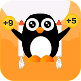 Cute Jumping Penguin icon