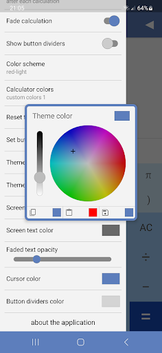 Screenshot of Fractions Calculator Pro