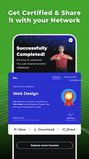 Screenshot of Web Design Course - ProApp