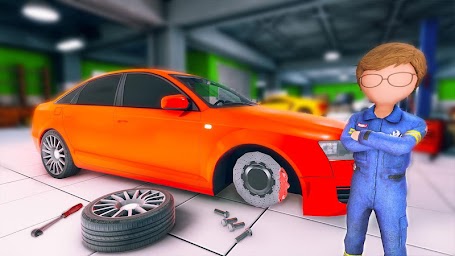Stickman Car Mechanic Simulator- Fix My Car Garage