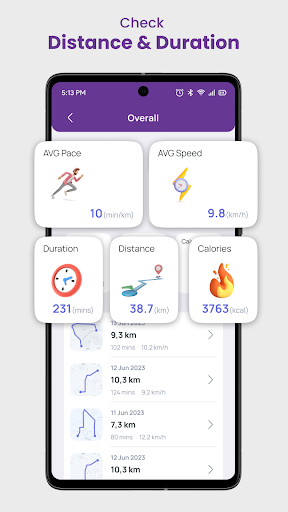Daily Running Tracker with GPS Screenshot 2 - AppWisp.com