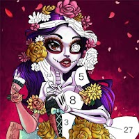 Zombie Painting - Color by Number & Coloring Games