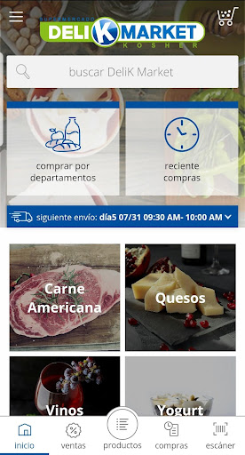 DeliK Market Screen 3