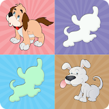 Cute Puppy Match Game icon