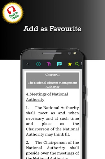 Disaster Management Act 2005 Screen 3